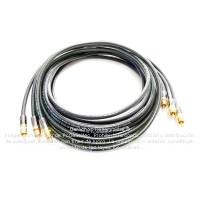 Cable Digital AV RCA para Video Compuesto + Audio R/L de 3 m 75 Ohm