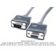 Cable VGA SVGA (HD15) macho a hembra de 7.5 m