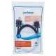 Cable VGA SVGA (HD15) macho a macho de 9 m