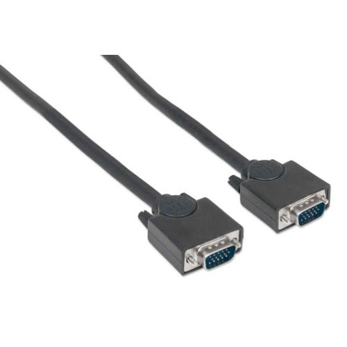 Cable VGA SVGA (HD15) macho a macho de 9 m