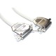 Cable paralelo DB25 hembra a DB25 hembra de 50 m
