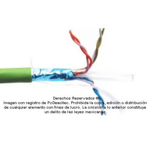 Cable 3M FTP Cat6 blindado 24 AWG + Dren, venta por metro