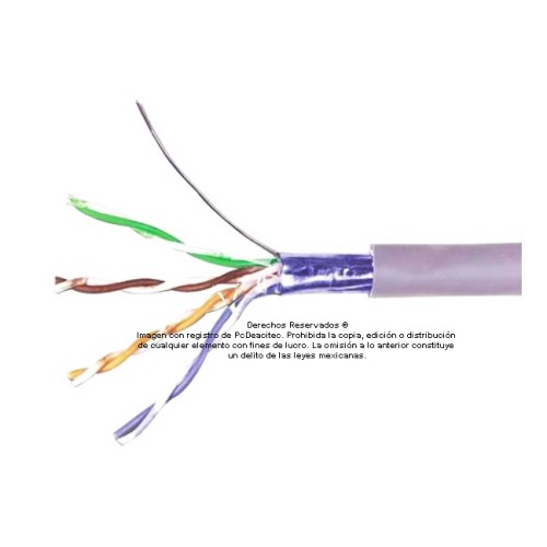 Cable Belden 1624R Cat5 Blindado, venta por metro 