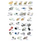 Placa Tapa Decora HDMI 4k + USB 2.0 + Jack 3.5 mm + RJ45 Cat5 en ABS