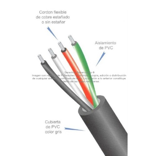 Cable ARSA Control 11x8 AWG venta por metro