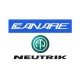 Cable Canare TS 1/4 (6.3 mm) a XLR Macho Neutrik en oro grado estudio de 7.5 m