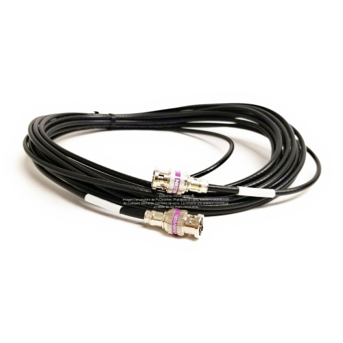 Cable Belden SDI Coaxial 75 Ohm 6Gb/s HD-SDI jumper BNC de 3 m