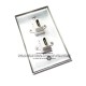 Placa Tapa doble HDMI 4k en Aluminio