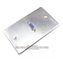 Placa Tapa VGA en Aluminio