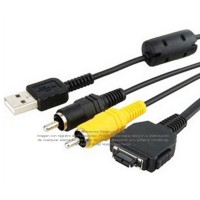 Cable USB/AV tipo VMC-MD1 para cámara SONY