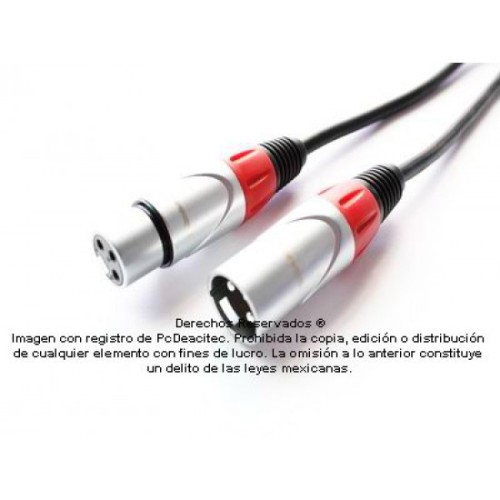 Cable para Micrófono Balanceado XLR SoundKing de 40 m
