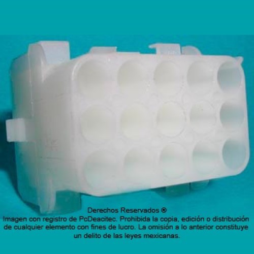 Conector UMNL 15 vías hembra