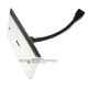 Placa Tapa HDMI 4k pigtail en Acero Inoxidable