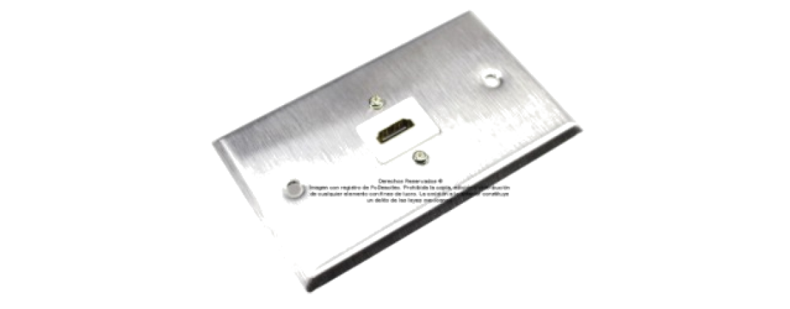 Placa Tapa Inoxidable