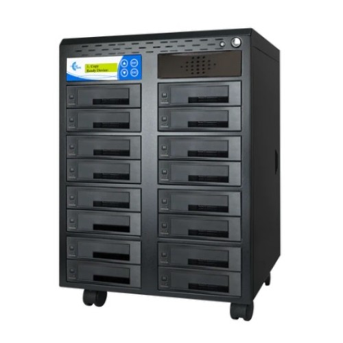 Duplicadora de Discos Duros HDD y SSD Leopard 1x15 a 18GB/min