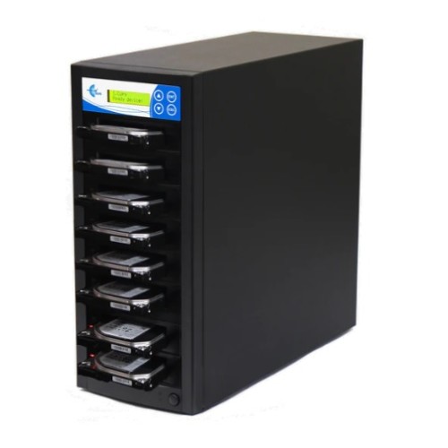 Duplicadora de Discos Duros HDD y SSD Leopard 1x7 a 18GB/min
