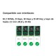 Duplicador y limpiador Cyclone 1x4 de discos SSD internos NVMe M.2 PCIe NVMe y M2 SATA