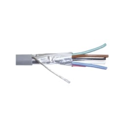 Cable Viakon 6x22 AWG blindado, control, voz, datos, venta por metro