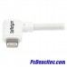 Cable de 1m Lightning Acodado a USB - Blanco