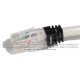 Plug Modular RJ45, UTP Cat6 con insertos, ancla y bota, bote con 100 piezas