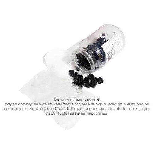 Plug Modular RJ45, UTP Cat6 con insertos, ancla y bota, bote con 100 piezas