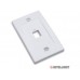 Placa Tapa Faceplate 1 keystone ABS