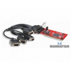 Tarjeta Serial PCI con 4 puertos, 5 V potencia de salida