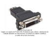 Adaptador HDMI M a DVI-D 24+1 hembra
