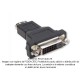 Adaptador HDMI M a DVI-D 24+1 hembra