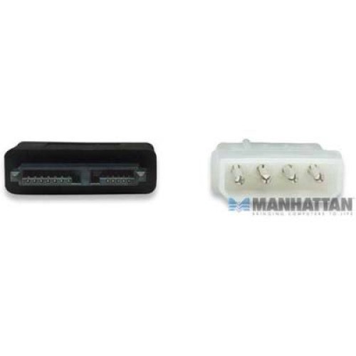 Cable SATA macho/ SATA macho/ Mólex energía interno