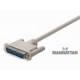 Cable para módem AT DB9 a DB25 de 1.5 m ENSAMBLADO