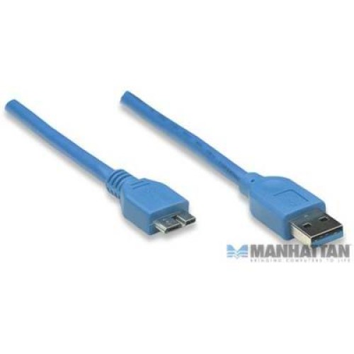 Cable USB 3.0 tipo A macho a micro B macho 2 m