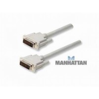 Cable DVI-D macho a DVI-D macho dual digital (24+1 pin) de 10 m