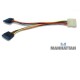 Cable de corriente SATA en Y interno