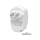 Cargador USB, NEMA 5-15, dos contactos