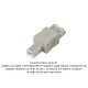 Adaptador USB tipo A hembra a tipo B macho