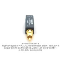 Extensor RCA para Video o Audio Análogo (Audio Balun) de 1.5 km