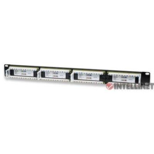 Panel de Parcheo Cat6, 24 puertos, UTP, 1 U Panel de Parcheo Cat6, 24 puertos, UTP, 1 U
