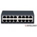 Switch para Red de Oficina Fast Ethernet. 16 puertos, metálico