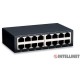 Switch para Red de Oficina Fast Ethernet. 16 puertos, metálico