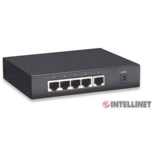 Switch para Red Gigabit Ethernet de Escritorio, metálico 5 puertos