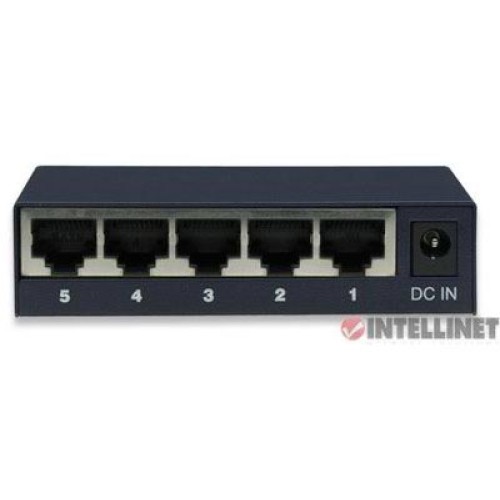 Switch para Red de Oficina Fast Ethernet 5 puertos, Metálico Switch para Red de Oficina Fast Ethernet 5 puertos, Metálico