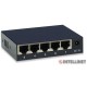 Switch para Red de Oficina Fast Ethernet 5 puertos, Metálico Switch para Red de Oficina Fast Ethernet 5 puertos, Metálico