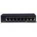 Switch para Red de Oficina Fast Ethernet Metálico de 8 puertos