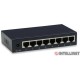 Switch para Red de Oficina Fast Ethernet Metálico de 8 puertos