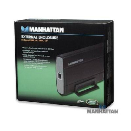 Gabinete para Disco Duro USB de Alta Velocidad 2.0, SATA, 3.5"
