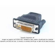 Adaptador HDMI hembra a DVI-D 24+1 macho