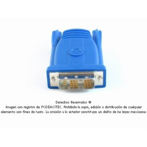 Extensor DVI-D vía UTP Cat5 o Cat6, extensión DVI-D 15 m