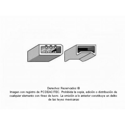 Cable FireWire 400 de 6 a 4 pines 3 m