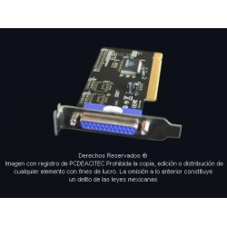 Tarjeta Paralela PCI bracket corto, 1 puerto externo DB25